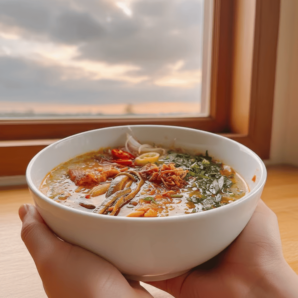 Ch&aacute;o lươn Nghệ An